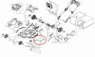 ЗАДЕН КОРПУС ЗА  LM2130 - 3129624001