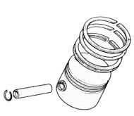 БУТАЛО КОМПЛЕКТ STD. HONDA GX160 - 36-243