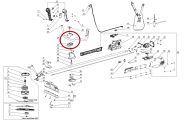 КАПАК НА ДРЪЖКАТА  ASSY ЗА BCX3800E - 3900008001