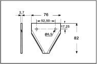 НОЖЧЕ С ГОРНО НАЗЪБВАНЕ CASE, MF 44103700 - 44103700