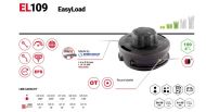 КОРДОВА ГЛАВА EASYLOAD D109 MM (БЕЗ АДАПТОРИ) - 50719065