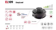 КОРДОВА ГЛАВА EASYLOAD D109 MM, M10X1.25 LHF + M8X1.25LHM - 50719066