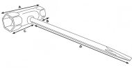 КЛЮЧ КОМБИНИРАН 13/19 (L85ММ) 2304023 - 57-037