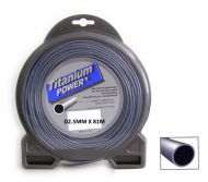 КОРДА D2.5ММ Х 81М (TITANIUM-КРЪГЛА) - CB035-T1