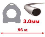 КОРДА D3.0ММ Х 56М (TITANIUM-КРЪГЛА) - CB037-T1