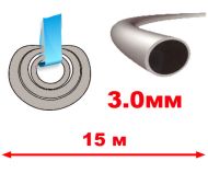 КОРДА D3.0ММ Х 15М (TITANIUM-КРЪГЛА) - CB270-T1