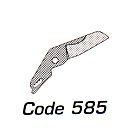 НОЖЧЕ РЕЗЕРВНО ЗА НОЖИЦА 561 - 585