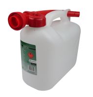 ТУБА ЗА БЕНЗИН 5L (БЯЛА) - 0093