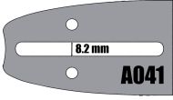 ШИНА 12``-1/4``-1.3ММ(SINGLE RIVET) - 120SDAA041