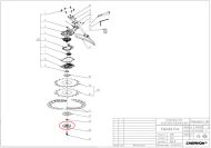 КАПАЧКА ПОД НОЖА ЗА ROTOCUT RTA2300/ RTX2300 - 2826120001