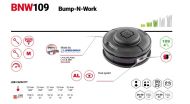 КОРДОВА ГЛАВА BUMP-N-WORK D109ММ M8X1.25LHM, M10X1.25LHF - 50729081