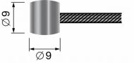 ЖИЛО УНИВЕРСАЛНО БЕЗ БРОНЯ L2.5М, d2.0MM - 6305458