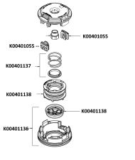 КАПАК + БУТОН ЗА КОРДОВА ГЛАВА BUMP-N-WORK D130 MM - K00401136