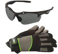 ЗАЩИТНИ ОЧИЛА ЧЕРНИ + РЪКАВИЦИ XL - GSV021E-XL GSV021E-XL