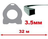 КОРДА D3.5ММ Х 32M (TITANIUM-КВАДРАТ) - CB060-T1