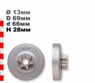 ВОДЕЩО КОЛЕЛО 325-7(КАСЕТА) ST023, 021, 025 - 106657X 106657X