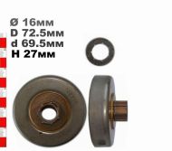 ВОДЕЩО КОЛЕЛО 325-7(С РИНГ) HQ346,351,340,345,353 - 108215X 108215X