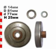 ВОДЕЩО КОЛЕЛО 325-7(С РИНГ) ECHO451,510,550 - 21358X 21358X