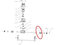 ЛАГЕР С ОПОРА ЗА ВАЛ НА САМОХОД ЗА LM2024Е-SP/LM2014E-SP - 2824529001 2824529001